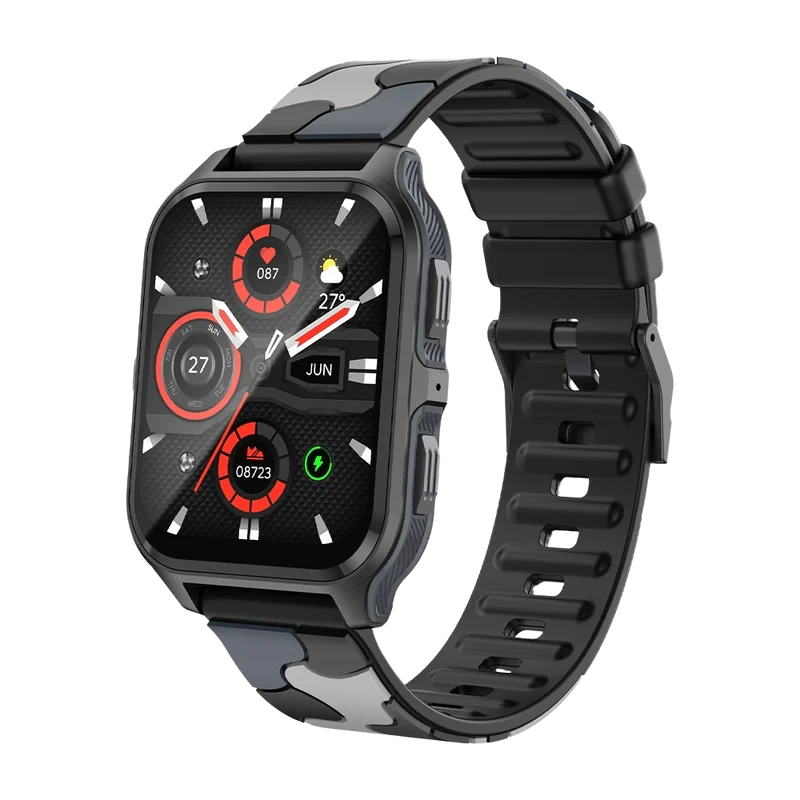Colmi P73 Black Bluetooth Calling Smart Watch
