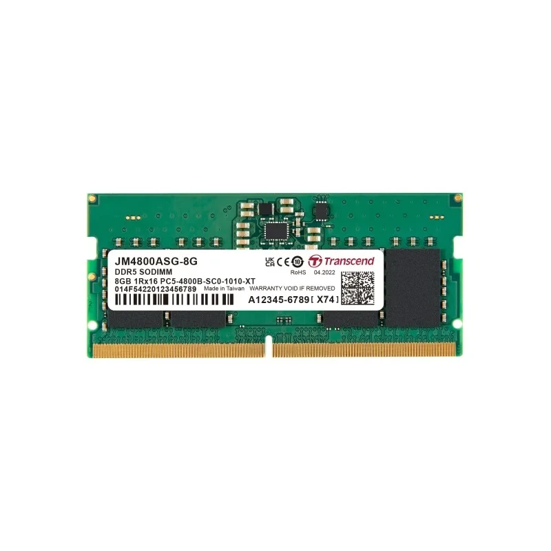 Twinmos 8GB DDR5L 4800MHz SO-DIMM Laptop RAM #TMD58GB4800S40