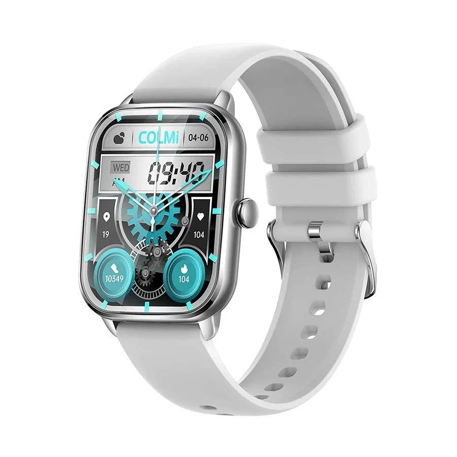 Colmi C61 49mm Bluetooth Calling Silver Smart Watch
