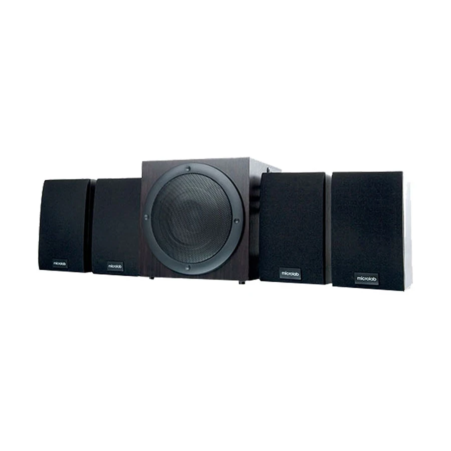 Microlab TMN1 BT 4:1 Wooden Bluetooth Multimedia Speaker