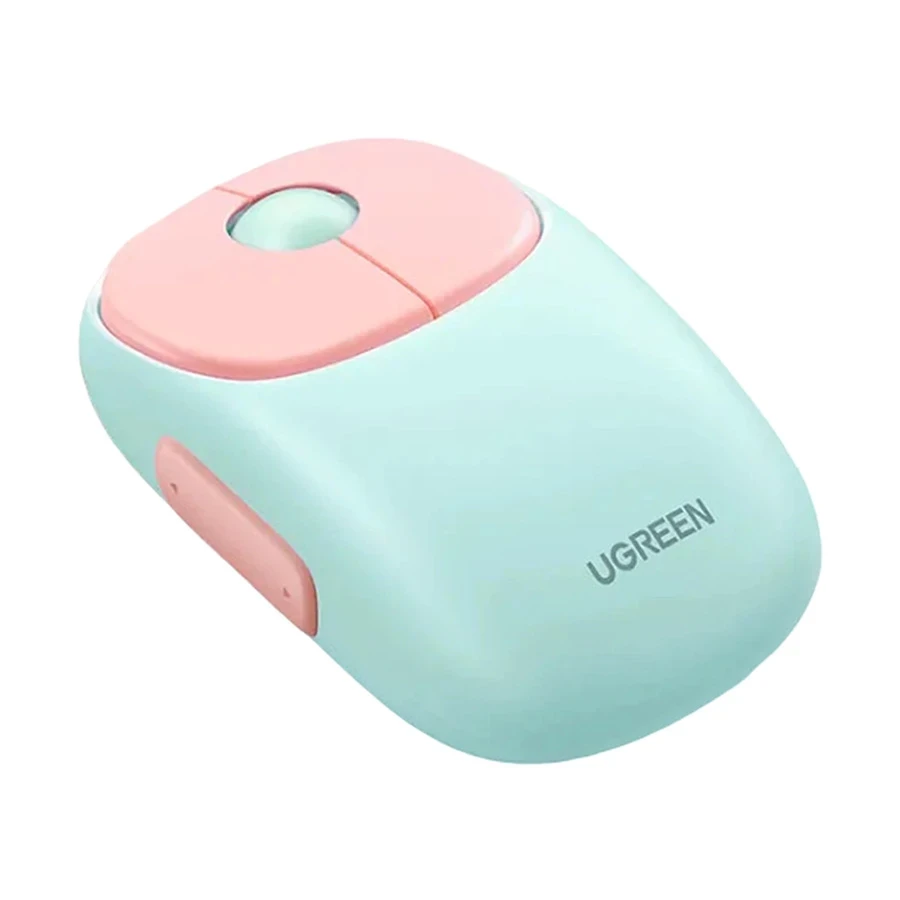 Ugreen FUN+ MU102 (15722) Pink Dual-Mode Silent Bluetooth Mouse #15722