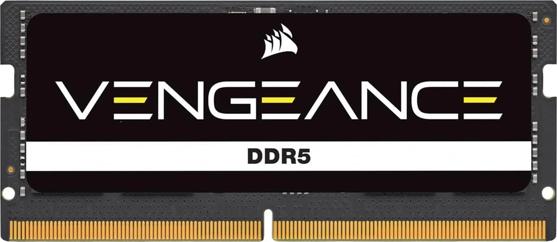 Corsair Vengeance 16GB DDR5 5200MHz C44 SO-DIMM Black Laptop RAM