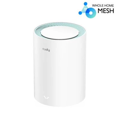 Cudy M1300 AC1200 Mbps Gigabit Dual-Band Mesh Wi-Fi 5 System (1-Pack)
