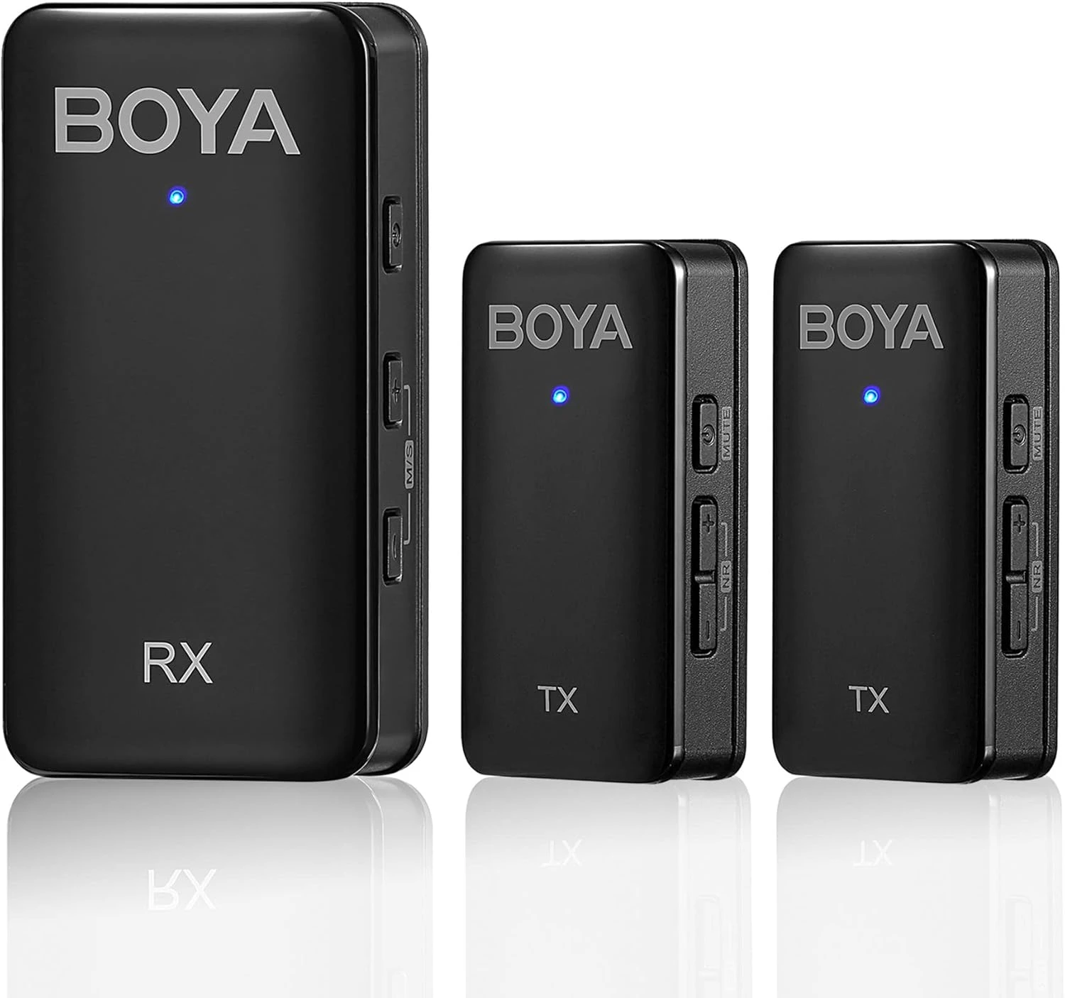 Boya BY-Wmic5-M2 Ultracompact 2.4GHz Dual-Channel Wireless Microphone System