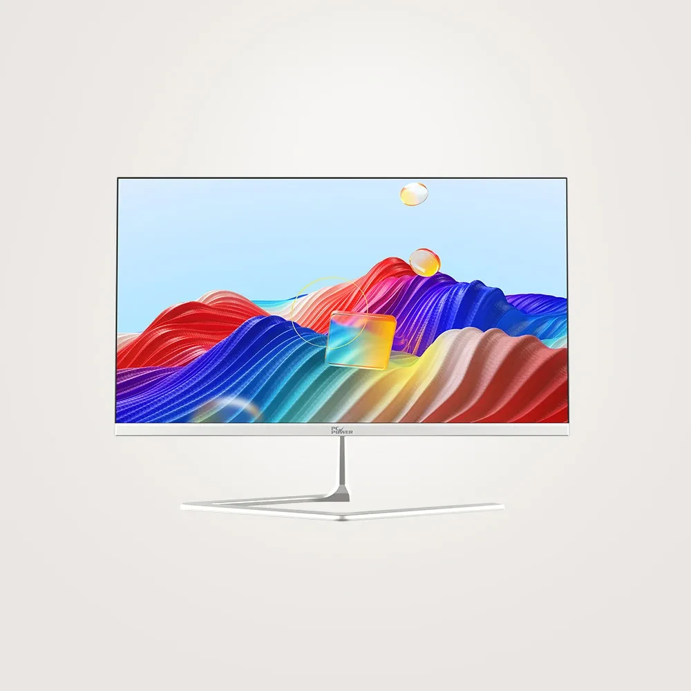 PC Power PCGM22U 21.5 Inch FHD Display HDMI, VGA White Gaming Monitor