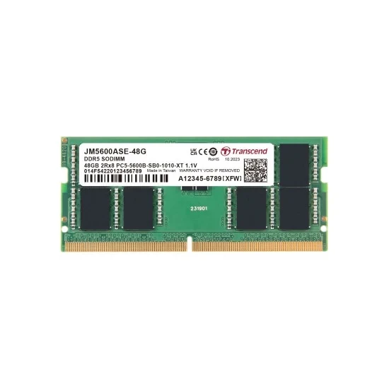 Transcend JetRAM 48GB DDR5 5600MHz SO-DIMM Laptop RAM