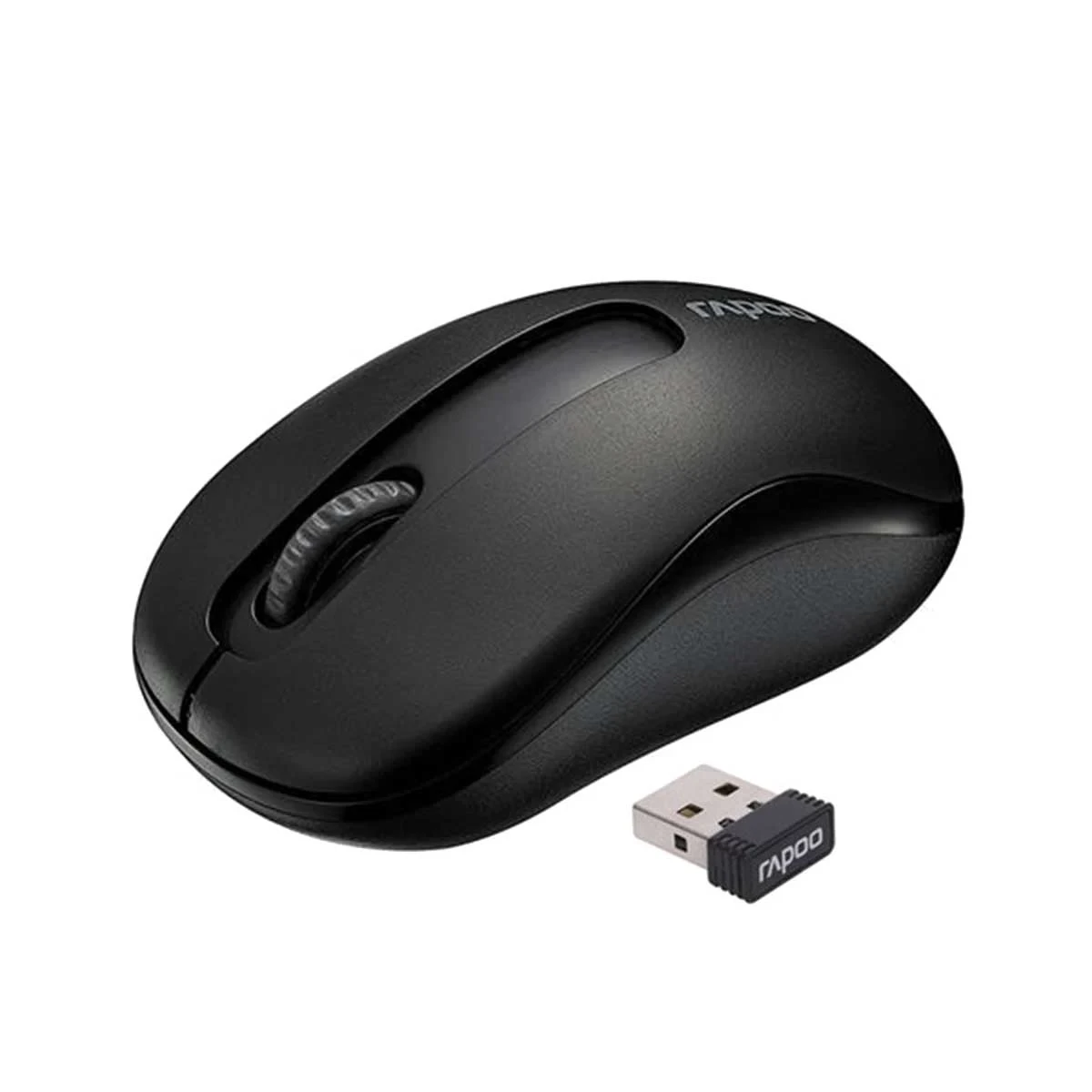 Rapoo M10 Plus Wireless Optical Black Mouse