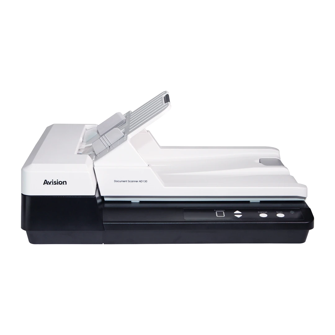 Avision AD130 Flatbed and Sheet Fed Color Document Scanner with ADF