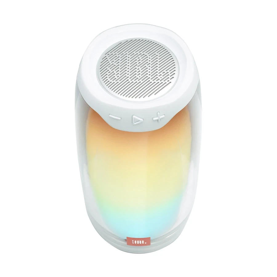 JBL Pulse 4 White Portable Bluetooth Speaker #JBLPULSE4WHTAM