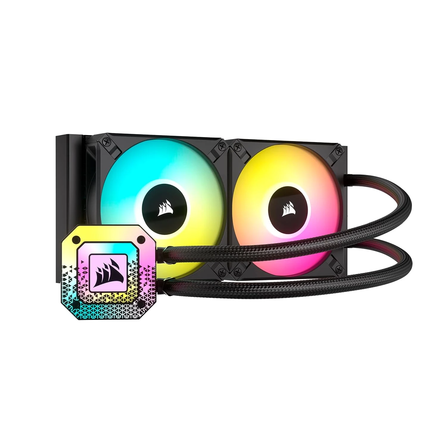 Corsair iCUE Link H100i RGB AIO Black Liquid CPU Cooler #CW-9061001-WW