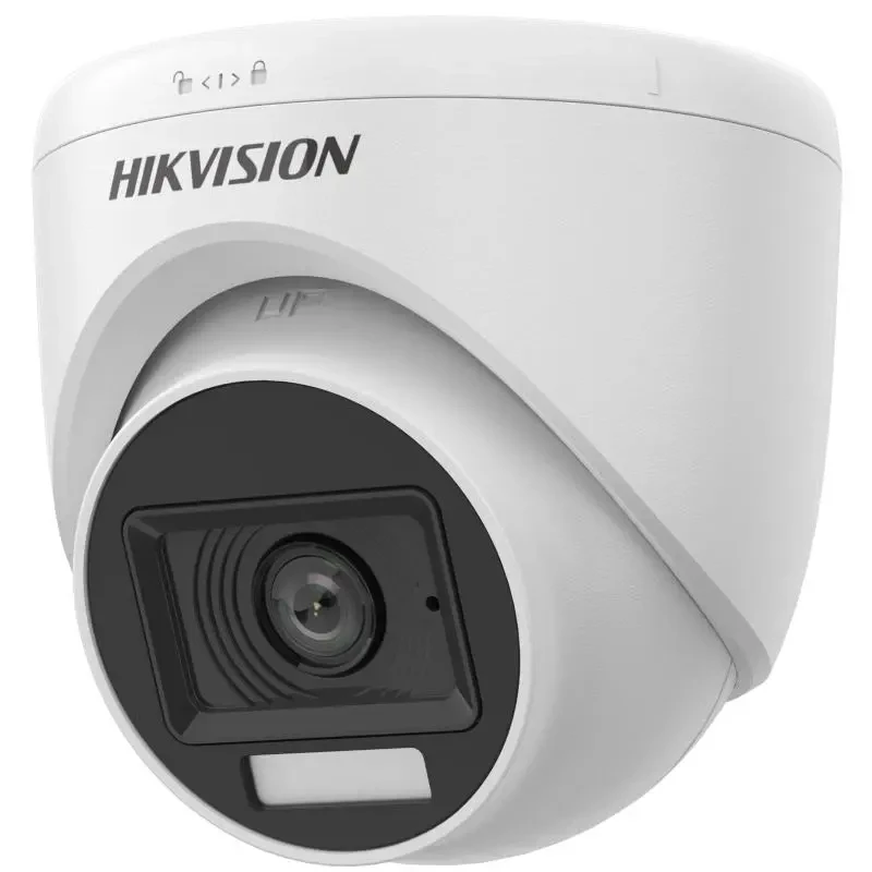 Hikvision DS-2CE16K0T-LFS (3.6mm) (5.0MP) 3K Smart Hybrid Light Audio Fixed Mini Bullet CC Camera