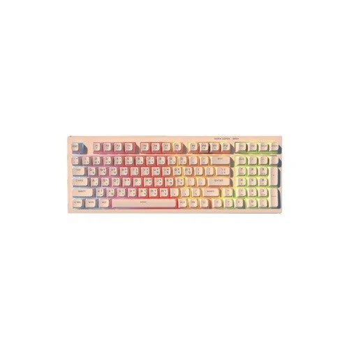 Pc Power Silent-98 Wired Sunset Gaming Keyboard with Bangla