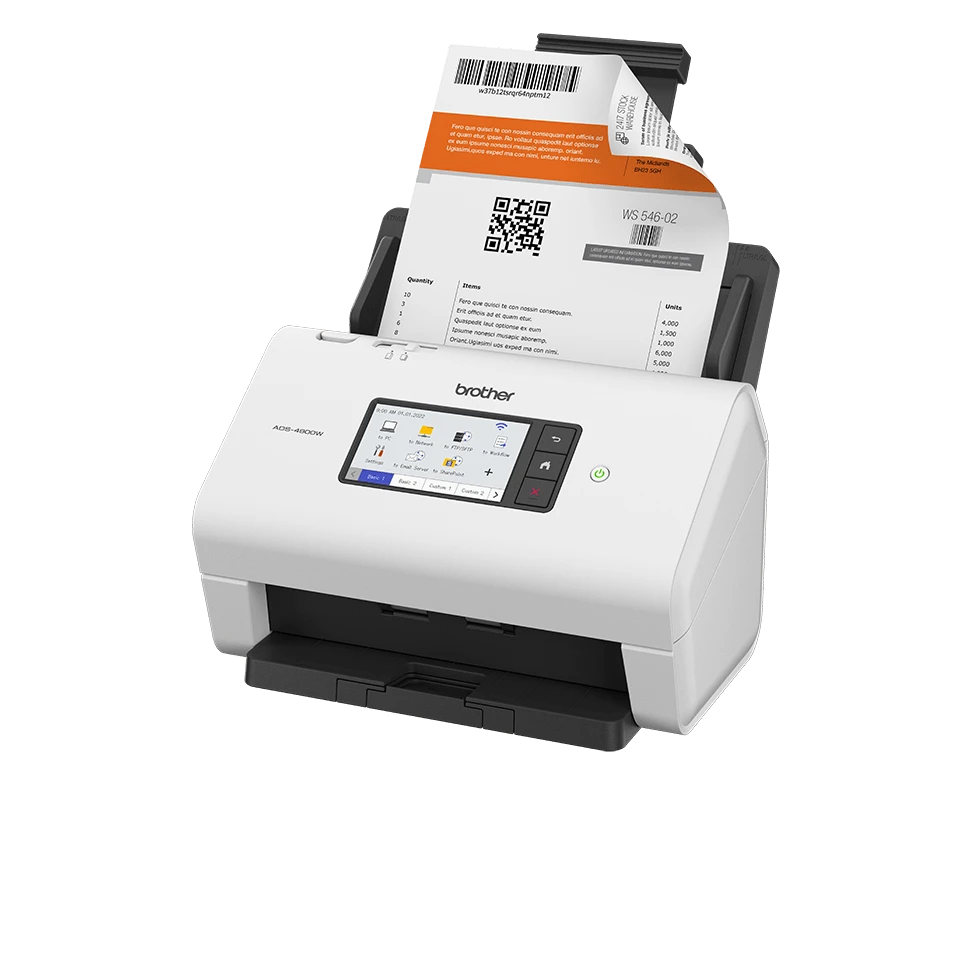 Brother ADS-4900W Professional Duplex Desktop Sheet-fed Scanner #5WDE0A00173