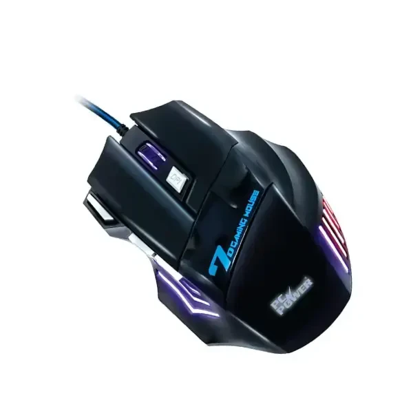 Pc Power PCM 101G RGB Wired Black Gaming Mouse