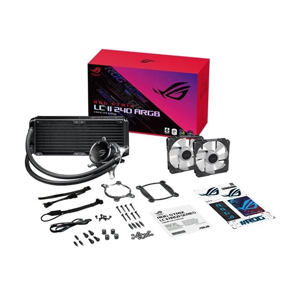 Asus ROG STRIX LC II 240 ARGB Black AIO Liquid CPU Cooler