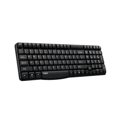 Rapoo E1050 Black Wireless Keyboard with Bangla