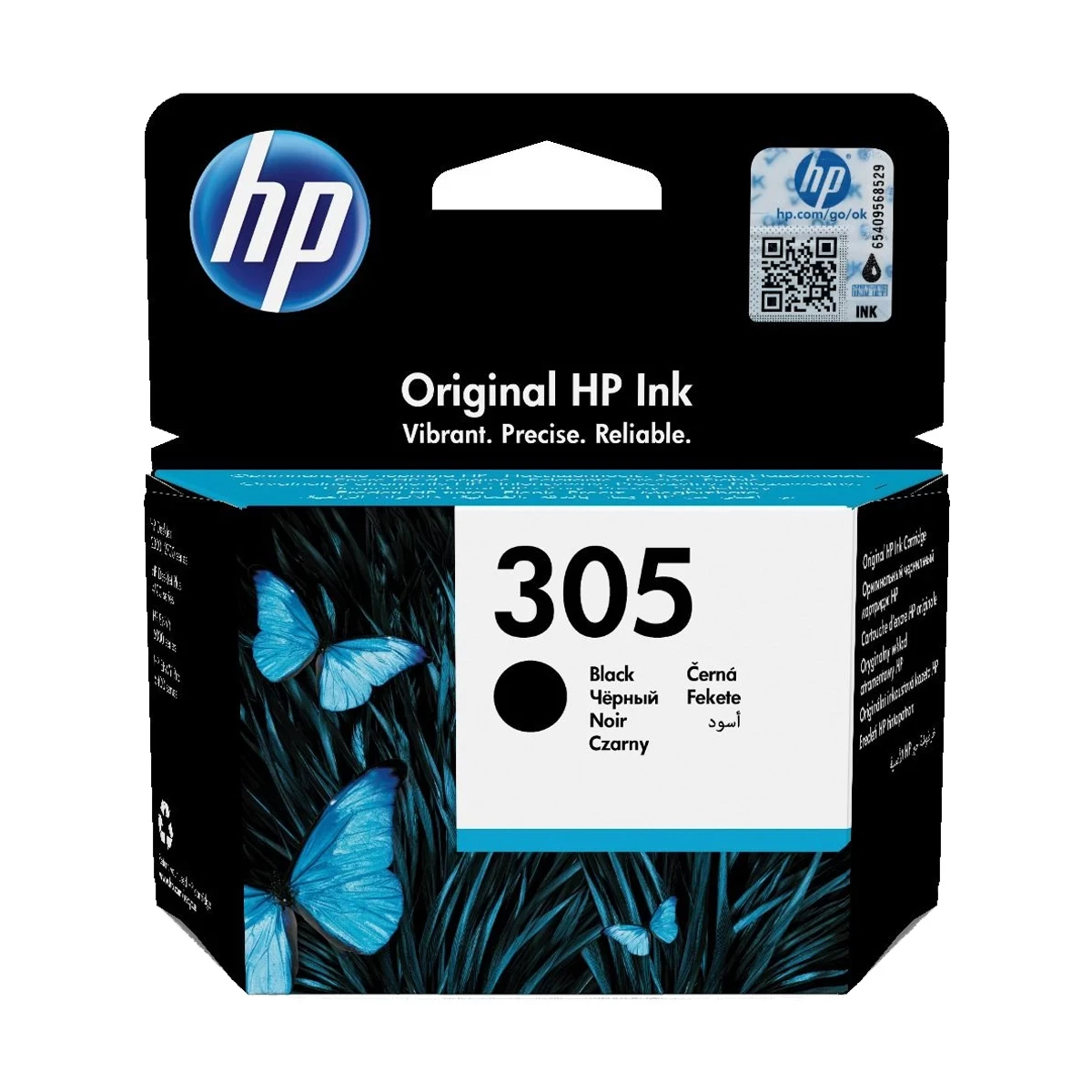 HP 678 Black Original Ink Advantage Cartridge (CZ107AA)