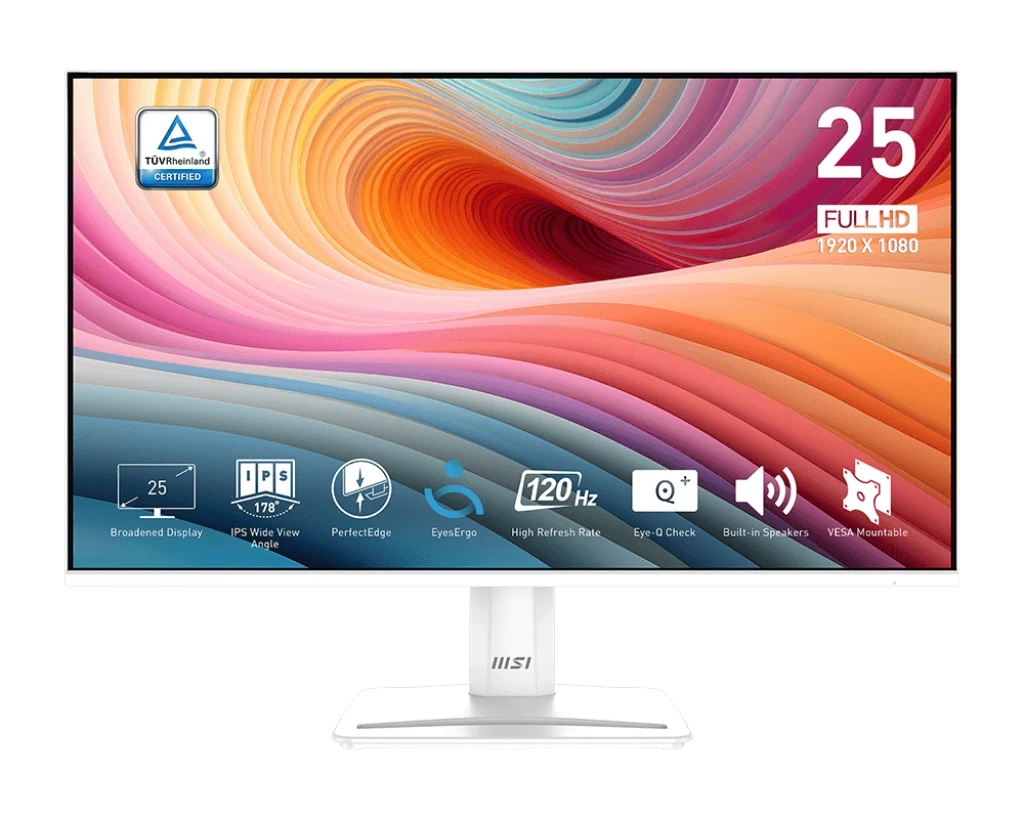 MSI PRO MP251 24.5 Inch FHD Display HDMI, VGA Professional Business Productivity Monitor
