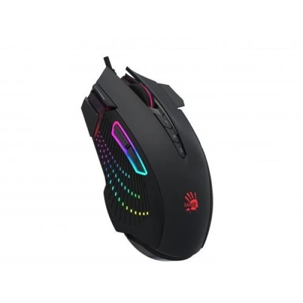 A4TECH Bloody J90S 2 Fire RGB Animation Black Gaming Mouse